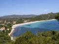 View of beautiful bay, Sardinia, Italy Royalty Free Stock Photo