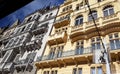 View of a beautiful building in Prague. Royalty Free Stock Photo