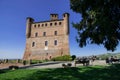 View of the beautiful castle of Grinzane Cavour