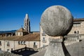 View of the beautiful city of Girona, Spain. Royalty Free Stock Photo