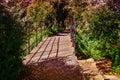 View of beautiful gardens in Brodsworth Hall