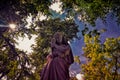 View of beautiful gardens in Brodsworth Hall