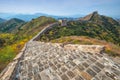 The beautiful great wall of China