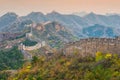 The beautiful great wall of China Royalty Free Stock Photo