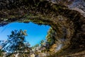 A View of Beautiful Hamilton Pool, Texas Royalty Free Stock Photo