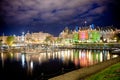 View of the beautiful harbor of Victoria, Vancouver Island, BC, Canada