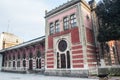 View of the beautiful Istanbul Historic Train Station building. Turkey