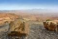 Fuerteventura mountain scenery Royalty Free Stock Photo