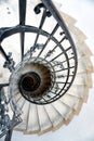 Old spiral staircas Royalty Free Stock Photo