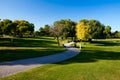 View of beautiful park