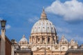 Saint Peter Dome in Rome