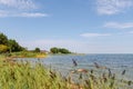 View of beautifull see landscape in Saaremaa, Estonia Royalty Free Stock Photo