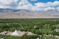 View behind Shey Palace in Leh Ladakh.