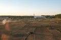 View from Beijing Airport Express Train Royalty Free Stock Photo