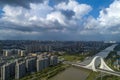 View of The Beijing-Hangzhou Grand Canal in Huai `an, Jiangsu Province