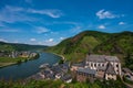View of Beilstein from the tower of the castle Metternich Royalty Free Stock Photo