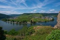 View of Beilstein from the tower of the castle Metternich Royalty Free Stock Photo