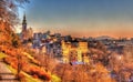 View of Belgrade city center Royalty Free Stock Photo