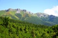 View of the Belianske Tatry Mountains Royalty Free Stock Photo