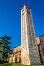 View of bell tower of Basilica of San Zeno