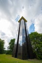 Berlin, Germany - August 11 , 2021 - view of the bell tower called Carillon in Berlin