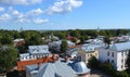 View from bell tower of of the Cathedral of the Assumption in Veliky Ustyug Russia