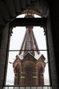 View of bell tower Epiphany Cathedral in Kazan Royalty Free Stock Photo