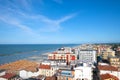 View of Bellaria - Igea marina. On the Adriatic coast Royalty Free Stock Photo