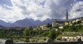 View of Belluno, historic city Royalty Free Stock Photo