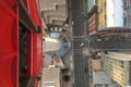 View below the Calgary Tower, Canada