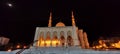 Low angle view of Emir Abdelkader mosque in Constantin. Algeria Royalty Free Stock Photo