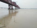 View below the Harding Bridge. Royalty Free Stock Photo