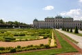 View of the Belvedere Gardens in Vienna