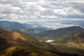 View from Ben Nevis on Loch Linnhe, Scotland