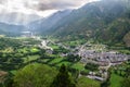 View of Benasque Royalty Free Stock Photo