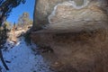 View from benean cliff near Hermits Rest AZ