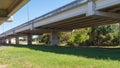 View beneath a highway