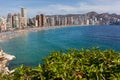 View of Benidorm, Costa Blanca, Spain Royalty Free Stock Photo