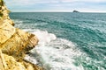 View of Benidorm's coast