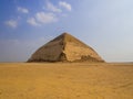 Bent Pyramid, Dahshur, Egypt Royalty Free Stock Photo