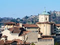 view of Bergamo with Seminary Papa Giovanni XXIII