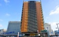 View of the Berlaymont building headquarters of the EU European Commission in Brussels, Belgium Royalty Free Stock Photo