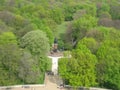 View from Berlin Victory Column, Germany Royalty Free Stock Photo