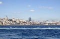 View of Besiktas, Kabatas and Beyoglu areas