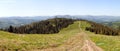 View from Beskid mountains - Poland and Slovakia border