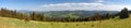 View from Beskid mountains - Poland and Slovakia border