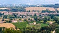 View of Bevagna, a medieval town in Umbria, Italy