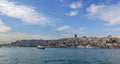View of Beyoglu district, Istanbul, Turkey Royalty Free Stock Photo