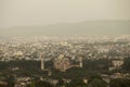 View of Bibi Ka Maqbara from mountain, Aurangabad, Maharashtra, India Royalty Free Stock Photo