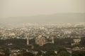 View of Bibi Ka Maqbara from mountain, Aurangabad, Maharashtra, India